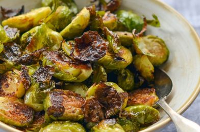 Roasted Brussels Sprouts with Balsamic Maple Glaze